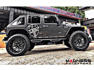 Jeep Wrangler JK Billet Door Handles - Aluminum - Raw - 4 Door